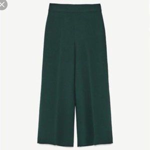 Deep Emerald Cropped Trousers